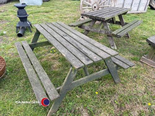 2 x Garden benches