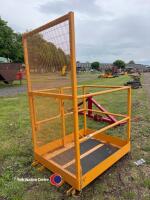 Forklift/telehandler safety cage - 4