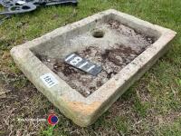 Sandstone sink