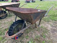 Old wheel barrow