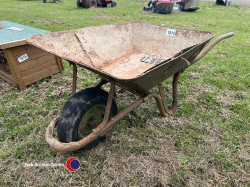 Old wheel barrow