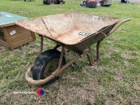 Old wheel barrow