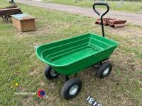 4 wheel garden tipping barrow - 3