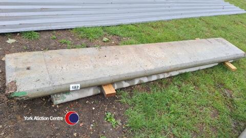 2 x 9ft 6in concrete panels