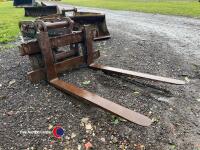 Pallet Forks to suit 13/20 Ton Excavator - 2