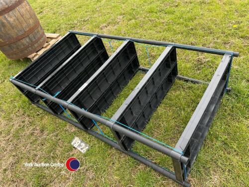 Quantity of greenhouse shelving