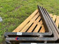 Set of fork tines