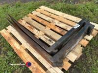 Set of fork tines - 2