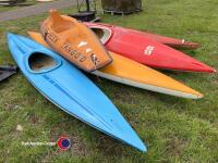 Quantity of canoes