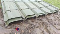 15 x 15ft plus side tin sheets - 4