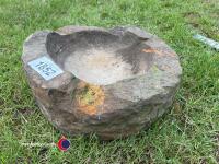 Round Ornamental Stone Trough 18in - 2