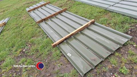 8 x 15ft 6in side tin sheets