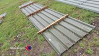 8 x 15ft 6in side tin sheets