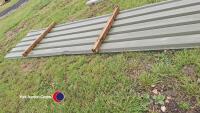 8 x 15ft 6in side tin sheets - 3