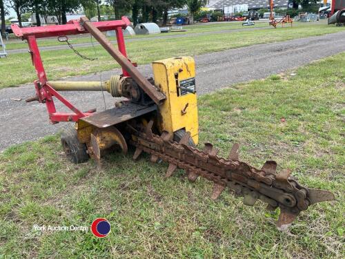 Pto driven trencher, pto in office