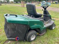 Atco Rider 27H ride on lawn mower with collector, key in office - 3