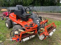 Kubota AM1800 ride on mower, working order 2/4wd, key in office - 2