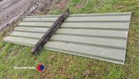 9 x 9ft 6in side tin sheets