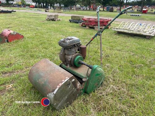Ransomes Marquis 20in cylinder mower with box Kubota engine, wo