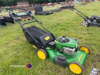 John Deere JM46 rotary mower, key in office - 2