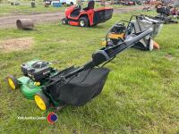 John Deere JM46 rotary mower, key in office - 4
