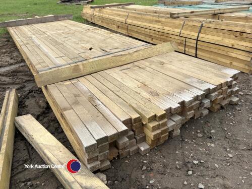 Timber - approx 154in x 1.5in x 1in