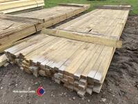 Timber - approx 154in x 1.5in x 1in - 2