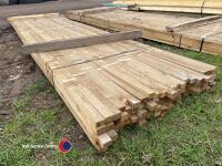 Timber - approx 154in x 1.5in x 1in - 3