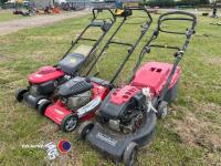 3 x lawnmowers