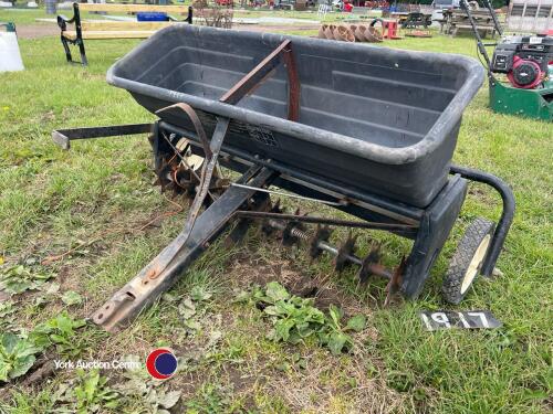 Agri fab towed garden seeder slitter