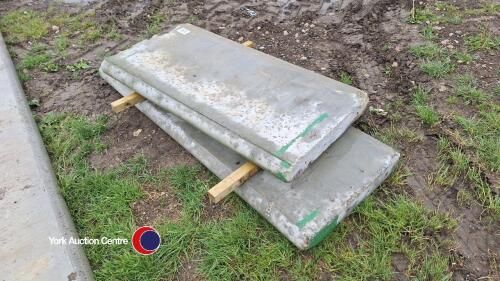 Mixed concrete panels