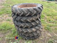 Ransomes mk12 gang mower wheels, wheels fit drag gang mowers - 2