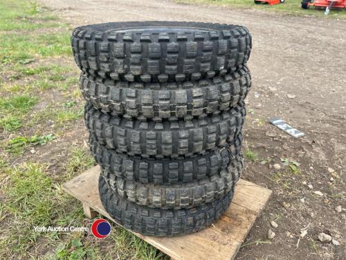 Ransomes x6 MK10 gang mower wheels for drag gang mowers