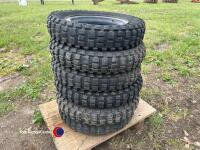 Ransomes x6 MK10 gang mower wheels for drag gang mowers - 2
