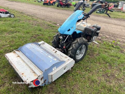 BCS Tracmaster 738, Honda with flail mower