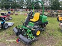John Deere 2500B greens mower, key in office
