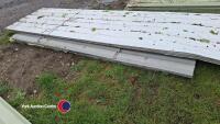 Heap of tin sheets