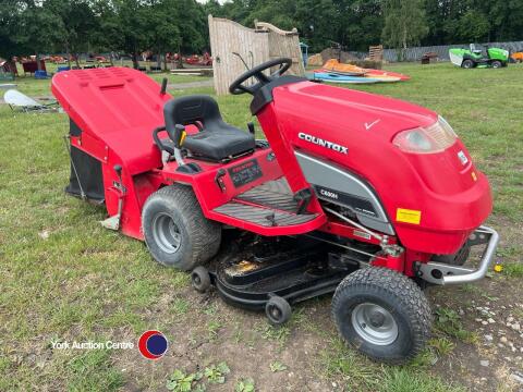 Countax C600H lawn mower with powered collector