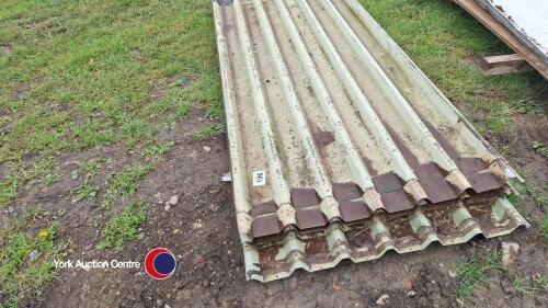 Heap of tin sheets