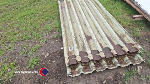 Heap of tin sheets