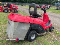 Honda HF1211h ride on tractor complete with grass box, key in office - 4