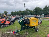 KYLIX Predator Cub paddock sweeper, 10HP electric start engine, key in office - 2
