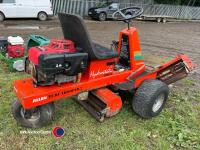 Turf trooper 2 hydrostatic drive ride on cylinder mower, fitted Honda electric start engine - 4