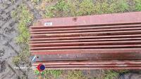 12 x 24ft steel Z purlins - 4