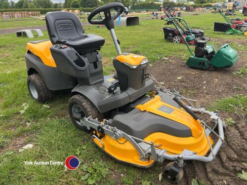 Stiga Park 520P ride on mower, 2021 model, fully serviced April 2025 with 100 combi deck, key in office