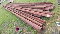 12 x 24ft steel Z purlins with angle - 3