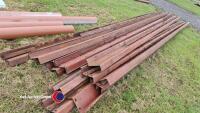 12 x 24ft steel Z purlins with angle - 4