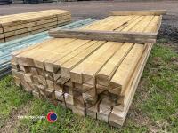 Timber - approx 118in x 3in half cuts