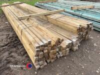 Timber - approx 154in x 1.5in x 1in - 3