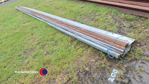 12 x 24ft galvanised Z purlins